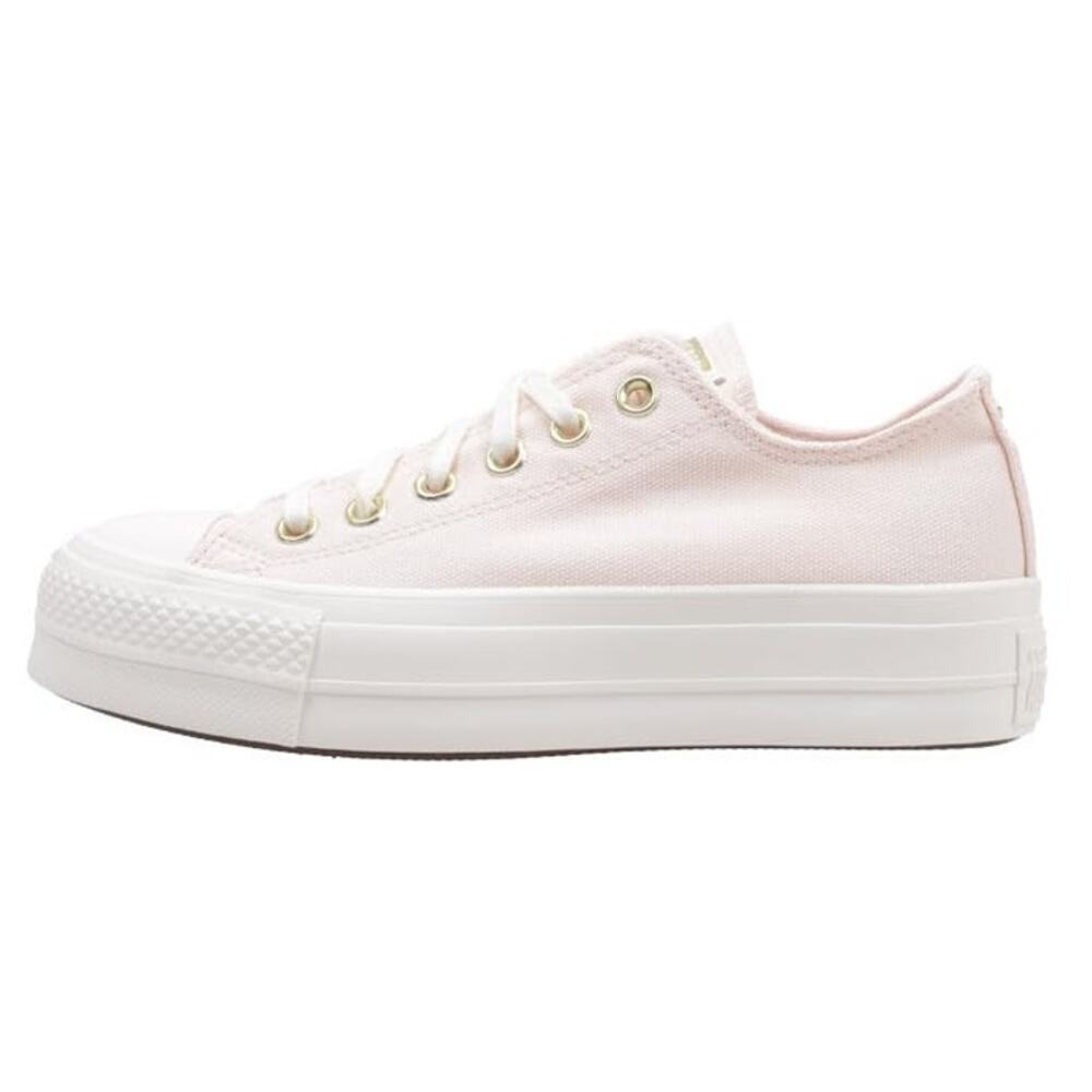NWT Converse Women's Chuck Taylor Low-Top Lift Platform Sneaker, Pale Petal 8.5